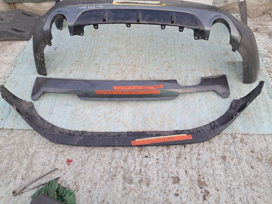 Задна броня преден споилер Mini Cooper F33 F32  F55 F56 BMW X1 F48