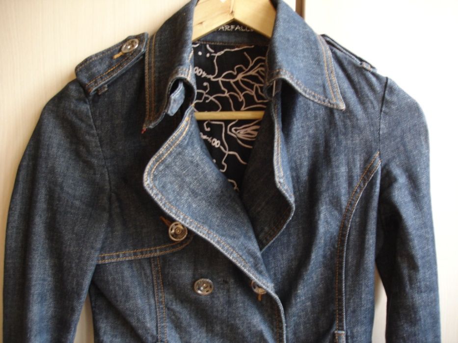 Дамско дънково яке размер S