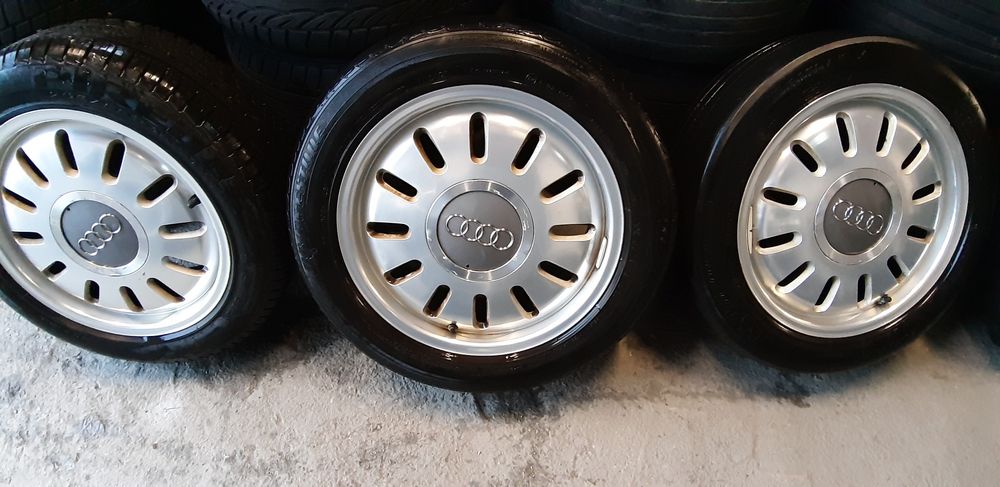 Джанти Audi 16 цола, 5х112 , 7j , et42 , 205/55/16 Ауди , Vw