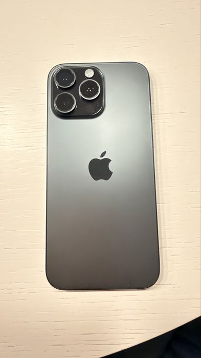 Iphone 16 pro max 256 gb black
