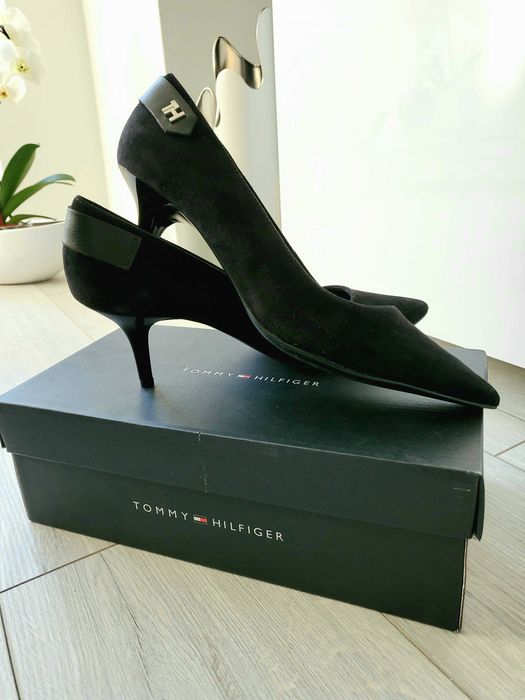 Pantofi Tommy Hilfiger piele