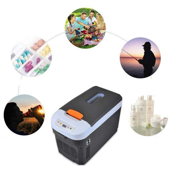 Хладилна чанта/кутия за автомобил, 25 л, 12V/24V/220V