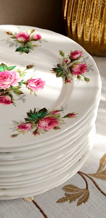 Винтажные десертные тарелочки из Англии Hammersley 1970-80е г