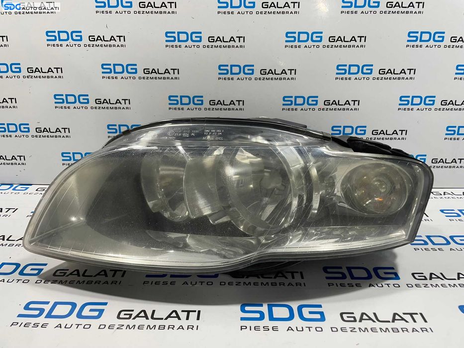 Far Stanga EUROPA Fara Xenon Audi A4 B7 2004 - 2008 Cod 8E0941003BL [L4096]
