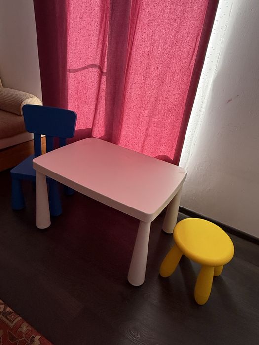 Стол и стулья ИКЕА МАММУТ