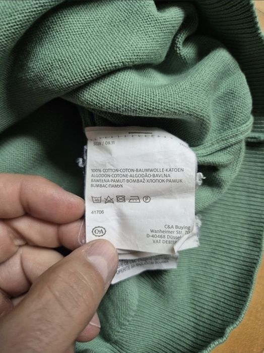 Pulover premium Angelo Litrico (C&A), din bumbac 100%, Bărbați - M