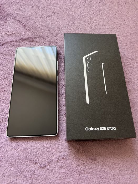 Samsung Galaxy S25 Ultra 512GB - Без забележки, първи собственик, с гаранция