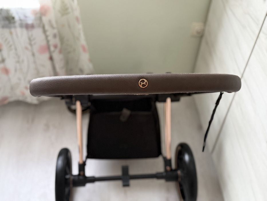 Детска количка CYBEX PRIAM Rose Gold / Spring Blossom