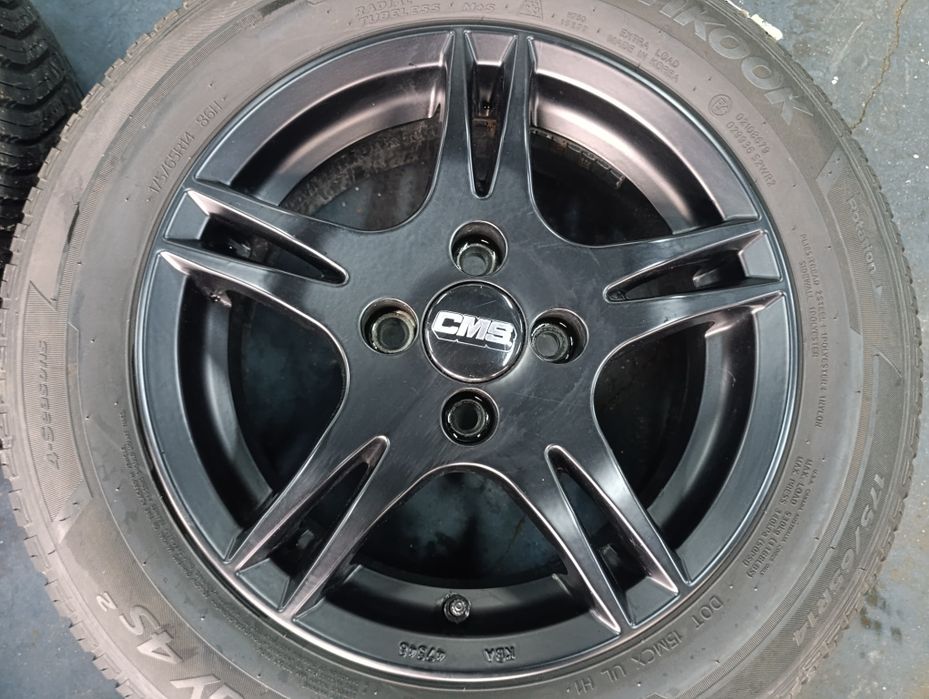 Jante aliaj Hyundai I20 4 x 100 x 54,1 senzori 175 65 14 all season