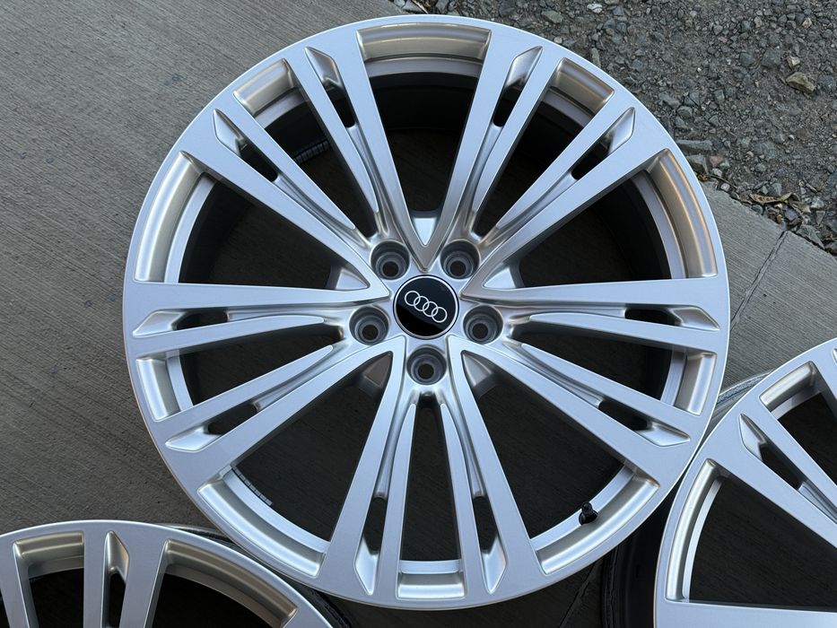 4бр. ПОЧТИ НОВИ 20” ОРИГИНАЛНИ Джанти 5х112 за -AUDI/VW/SEAT/SKODA/VAG- 9Jx20H2, ET40
