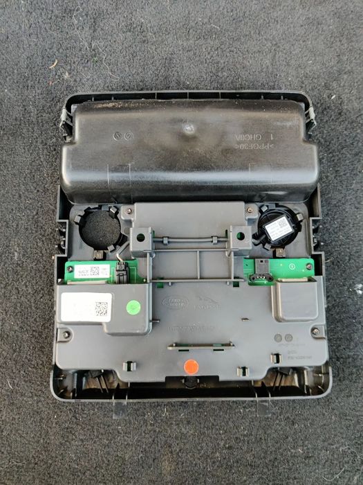 Plafoniera fata neagra suport ochelari buton SOS Land / Range Rover Evoque II L551 Discovery Jaguar I-pace XF HJ32-519A58-A
