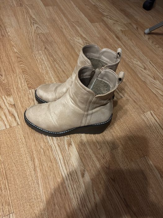 Дамски боти велурени 38 номер