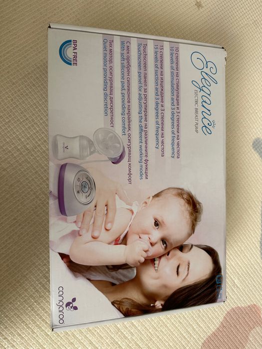 Електрическа помпа за кърма. Електрическа помпа за кърма CANGAROO.