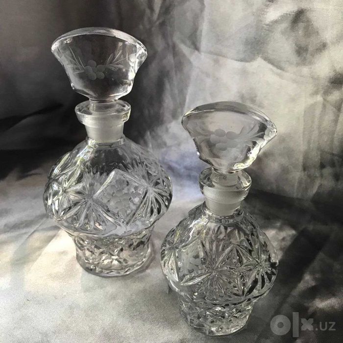 Флаконы хрустальные СССР