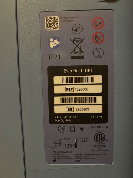 Кислороден концентратор Philips  Respironics EverFlo