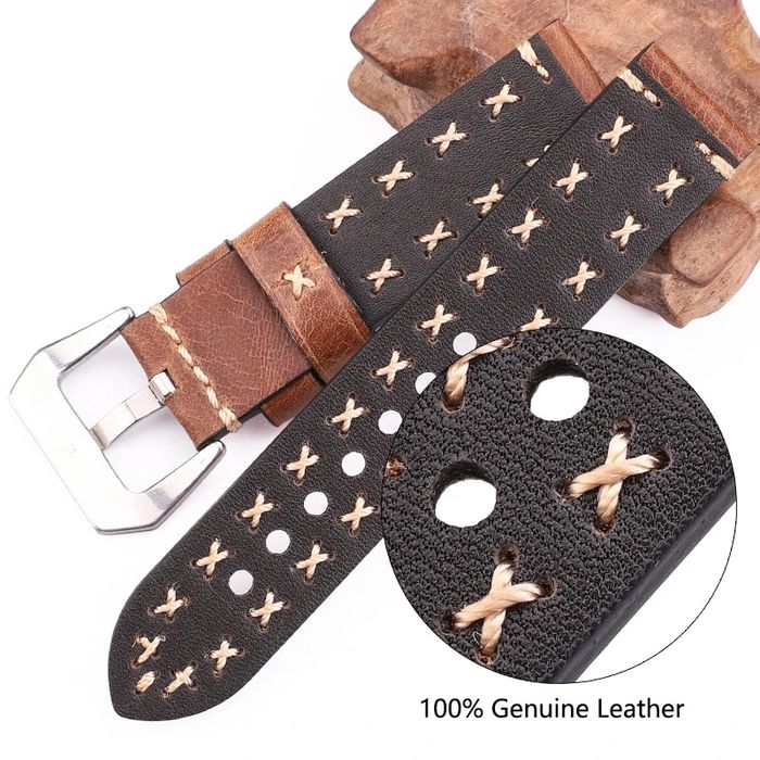 HAND MADE Кожена каишка за Huawei Watch/Samsung/Xiaomi/Garmin/Apple