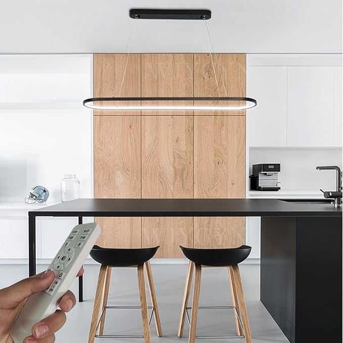 Лед LED висящ полилей, лампа за трапезна маса с дистанционно 203-1,2