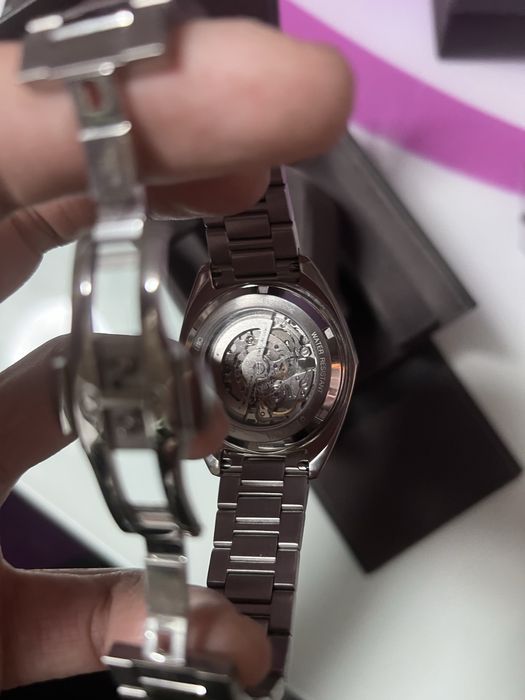 Bulova Skeleton Blue Surveyor