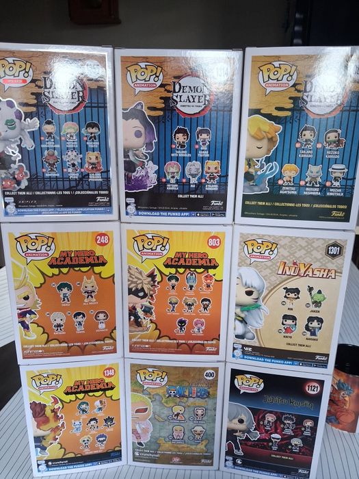 Funko Anime Bleach One Piece Demon Slayer JJK DBZ  Naruto My Hero Academia