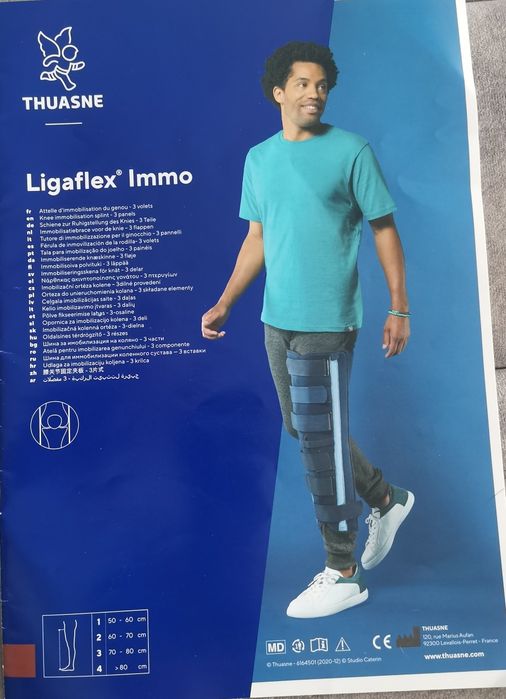 Orteza de genunchi Thuasne Ligaflex IMmo
