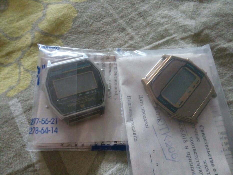 Новые часы электроника