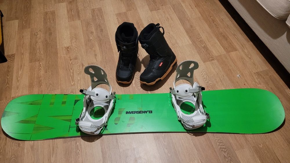 Placa snowboard Elan 160 + legaturi Beyondsnow + boots Trans BOA 43.5