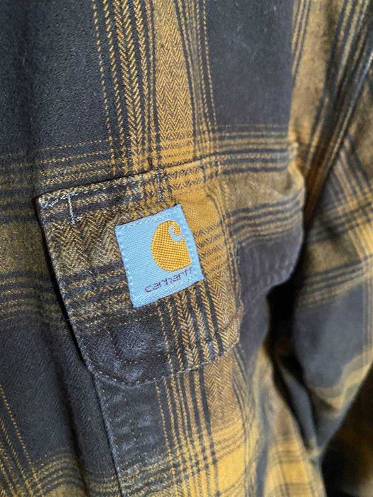 Carhartt рубашка мужская, размер S