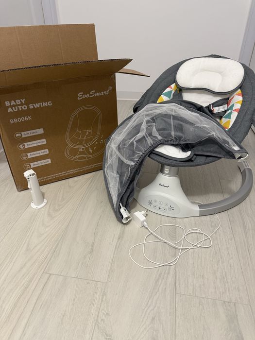 Leagan electric evosmart BB06 pentru bebelusi