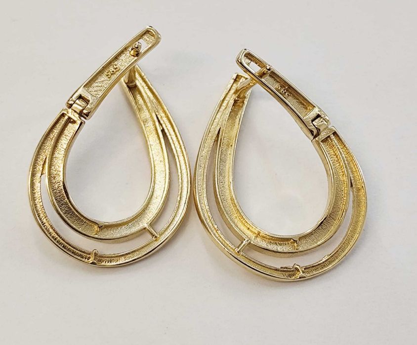 Cercei aur 14K 4.83gr (AG35 B 35261) Garantie 2 ani !