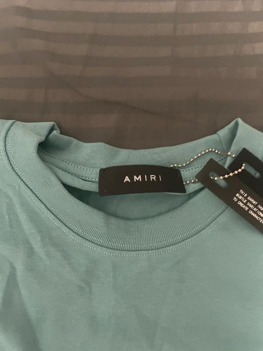 Tricou Amiri turcoaz