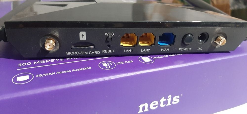маршрутизатор wi-fi + LTE  модем Netis