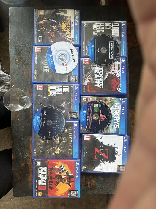 Продам игры на пс4