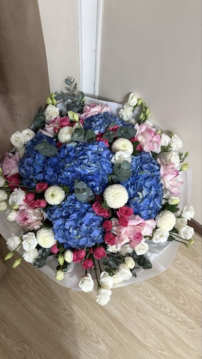 Цветы, большой букет