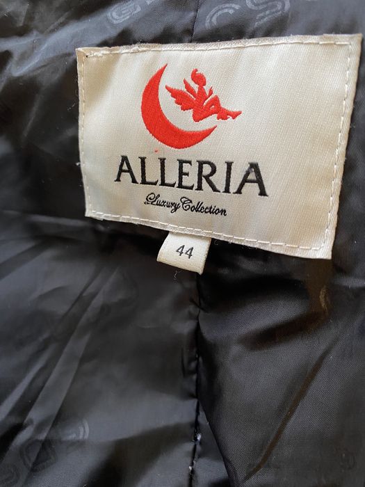 Пуховик экокожа