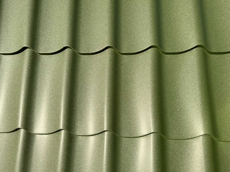 Tabla tip tigla Ral 8017 Mat 0,46 mm