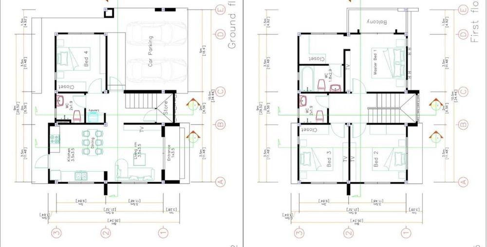 НА ИЗПЛАЩАНЕ - Двуетажна сглобяема къща с 4 спални, 156 кв. м