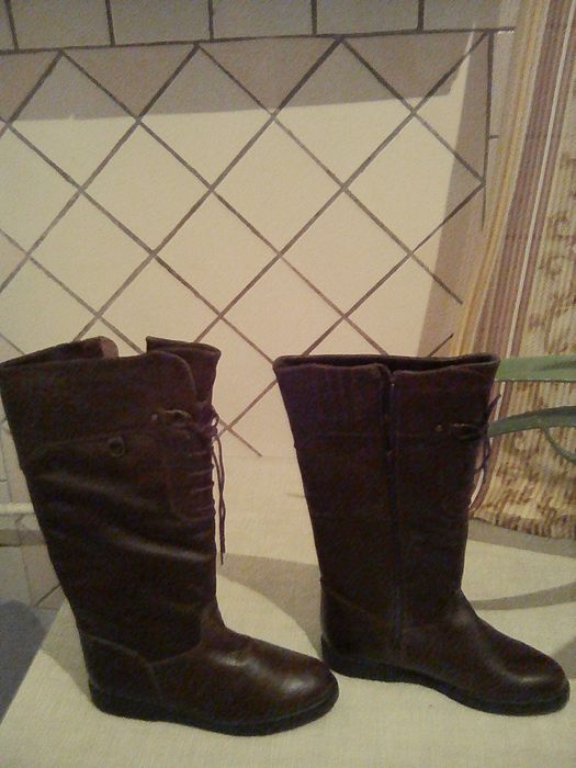 Сапоги  новые зимние импортные