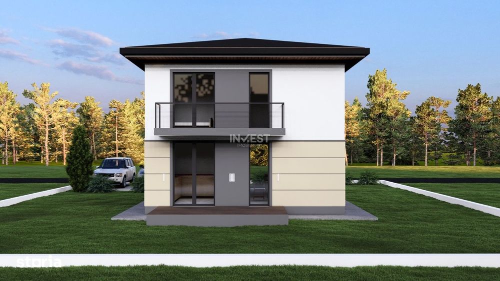 Casa Individuala , 4 Camere, 2 Bai, 500 Mp Teren, Moldova Mall