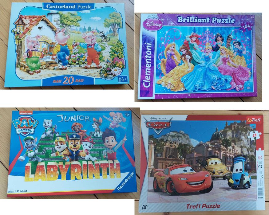 Детски образователни игри и пъзели