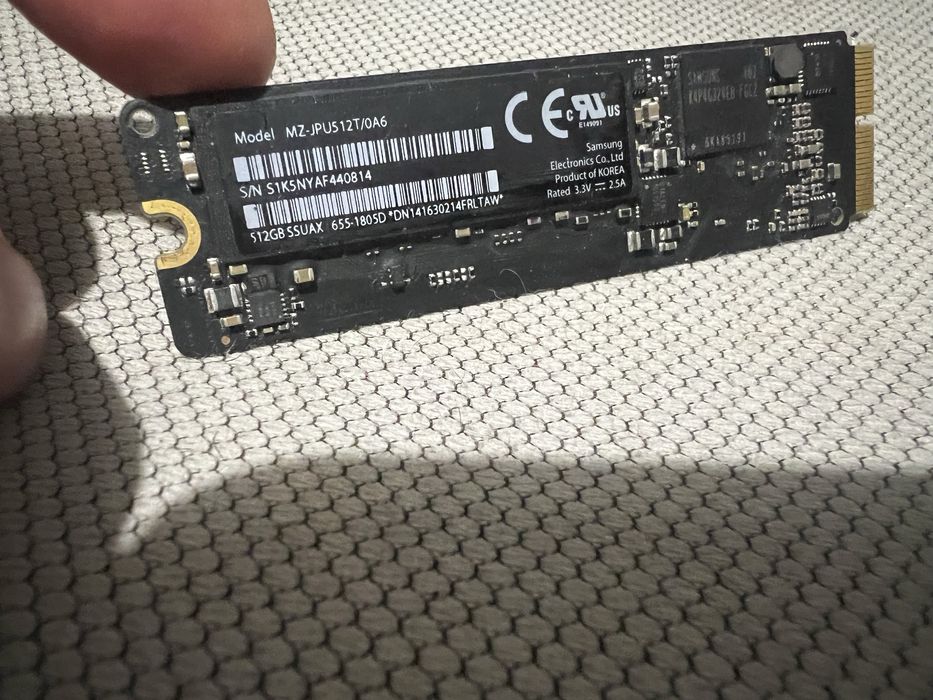 SSD MacBook Air / Pro 512GB Original Apple - 512 GB