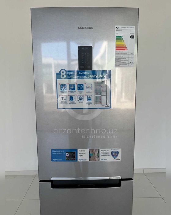 Холодильник Samsung RB29FERNDSA с дисплеем Inverter No Frost