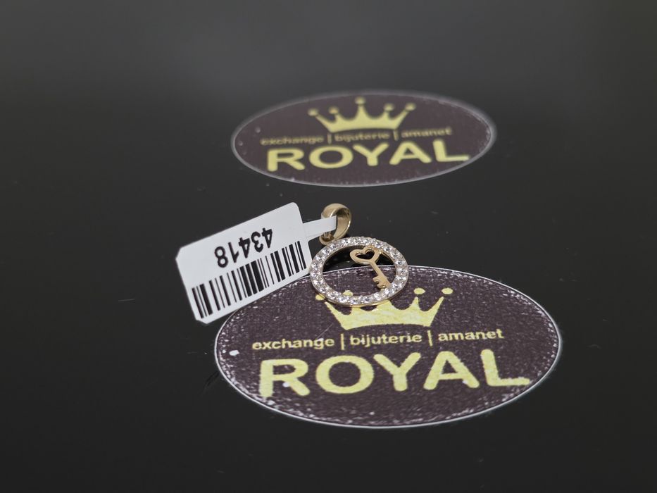 Bijuteria Royal: Pandantiv aur 14k/0.89 gr