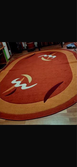 Canapea extensibila cu ladă , doua fotolii si Covor 2/3m