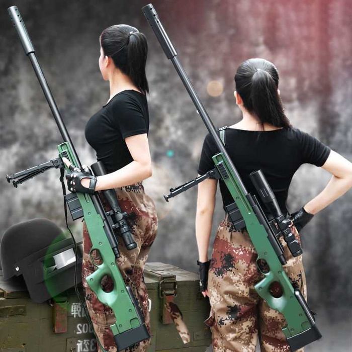 Pusca Airsoft Cu Aer Comprimat Manuala MODIFICATA ~ SNIPER AWP ~ ARC