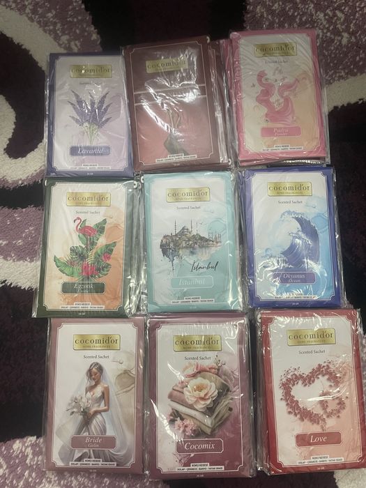Plicuri parfumate pentru dulap.12 lei bucata