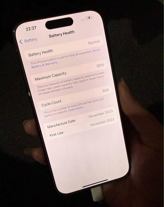 Iphone 15 Pro 256GB 88%