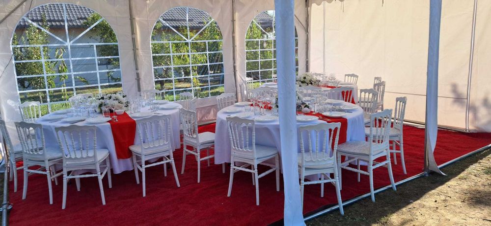 Inchiriere corturi complete evenimente/mese/scaune/vesela