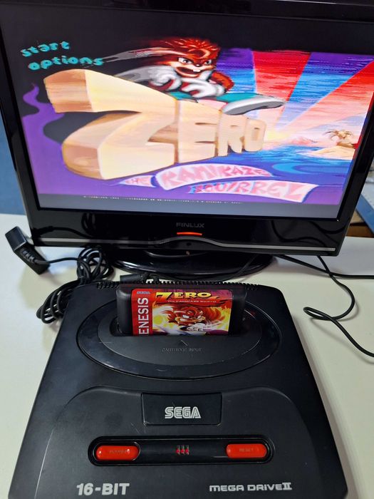 Zero the Kamikaze Squirrel game for Sega Mega Drive Genesis