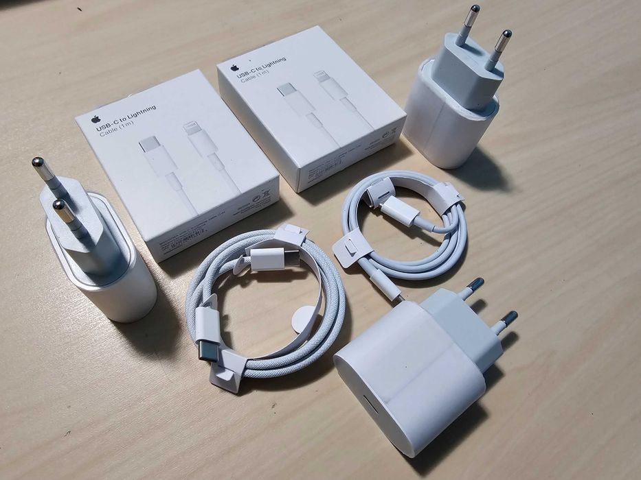 Incarcator Fast si cablu Nou,orig. iphone