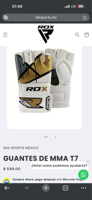 Manusi mma rdx profi